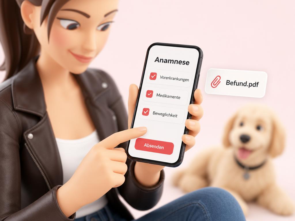 Formulare digital statt PDF im Anhang