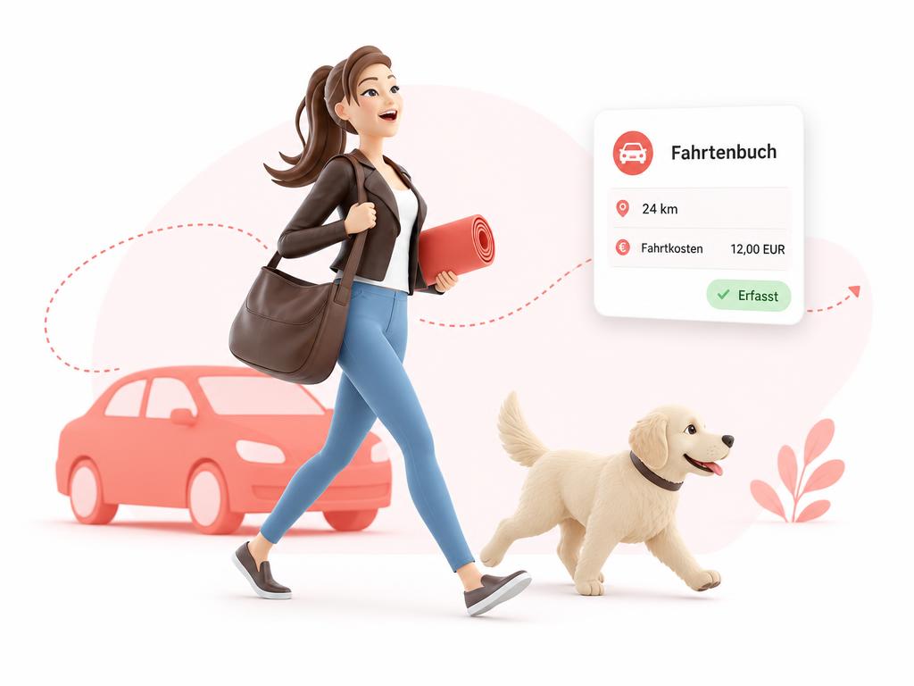 Die Kilometer zählt die Software, nicht du