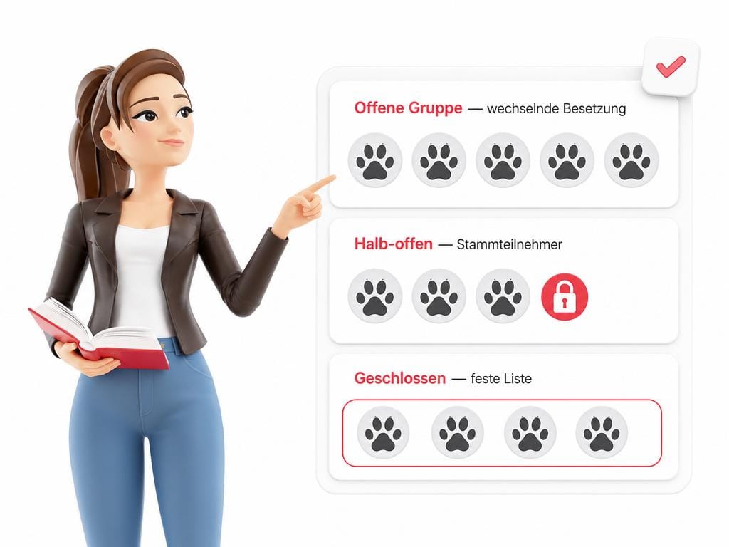 Offen, halb-offen, geschlossen – du wählst