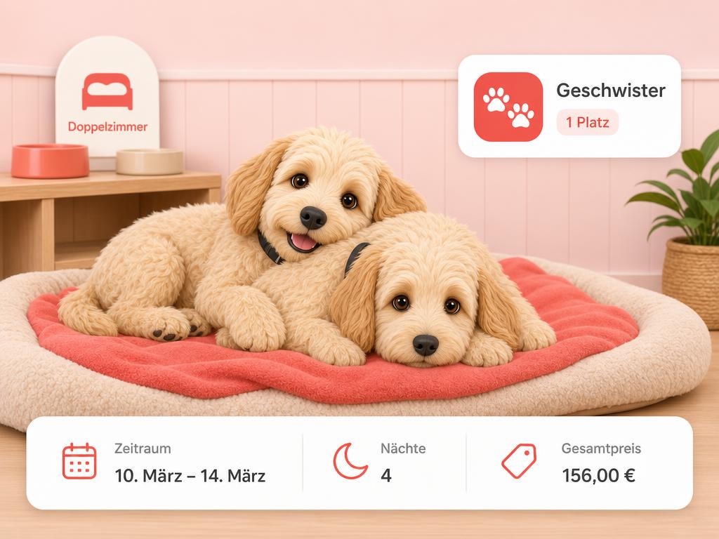 Geschwister wohnen zusammen