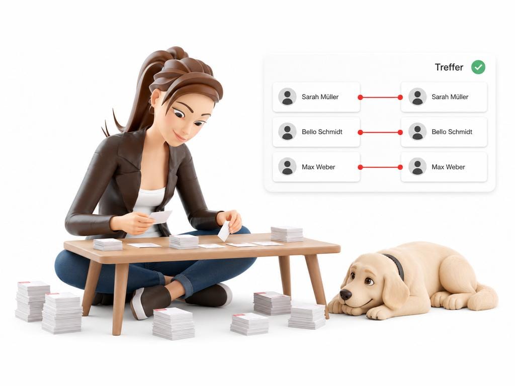Automatischer Abgleich nach Name