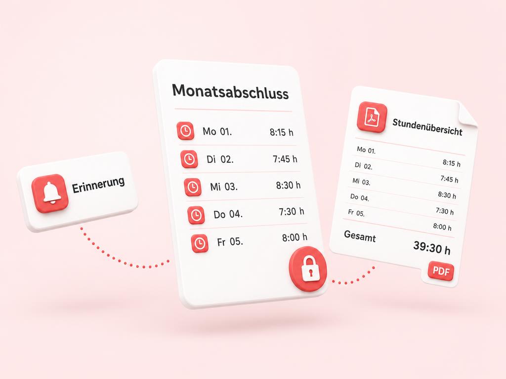 Einmal festschreiben, PDF ist fertig