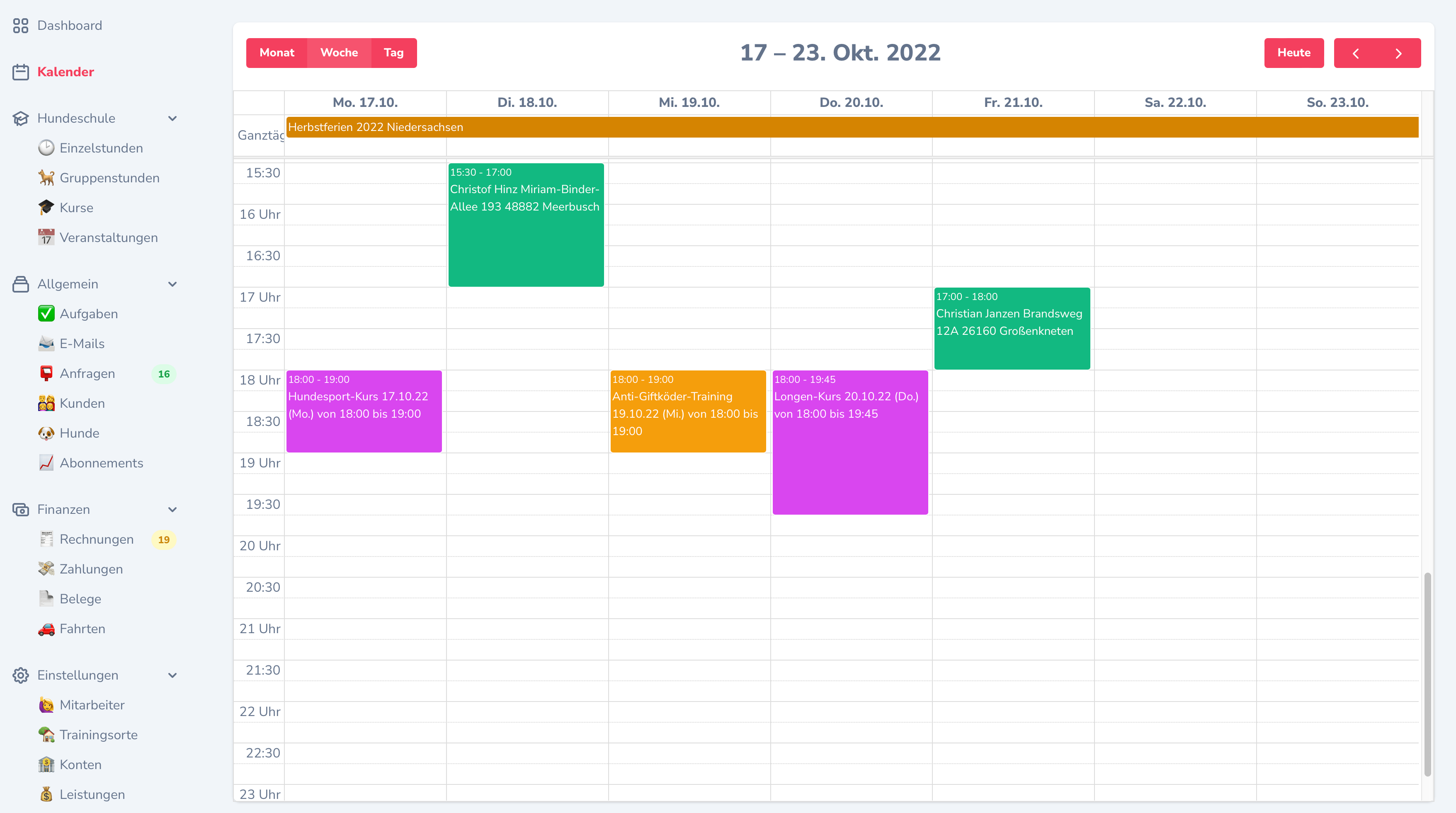 Deine Termine im Kalender – Einfach und übersichtlich